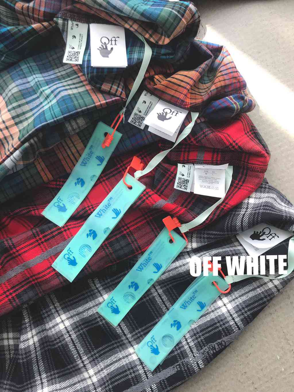 Off-White FLANNEL CHECK SHIRT 2020